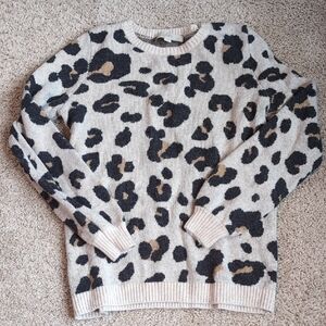 Leopard Print Sweater